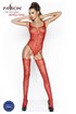 Passion BS034 red - Bodystocking