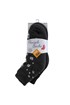 Zapeplené ponožky NurDie Flausch Socke černé