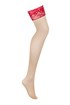 Punčochy Obsessive Lacelove stockings - výprodej 
