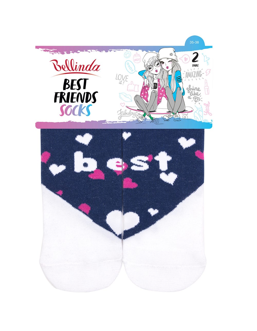 Ponožky Best-friends BE481106, green (2 páry)