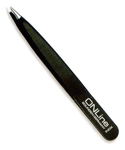 WITTE Solingen Kozmetická pinzeta špicatá čierna ONL 100 dĺžka 9cm