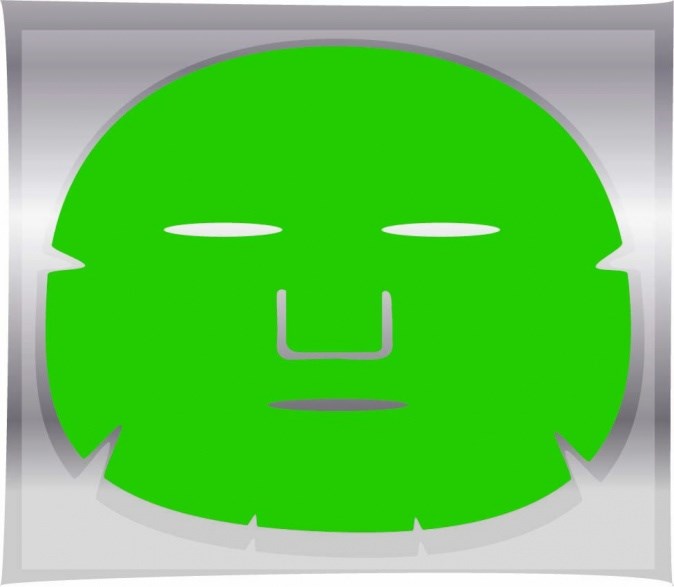 BRAZIL KERATIN Green Tea Mask - regeneračná pleťová maska \u200b\u200bna tvár 1ks