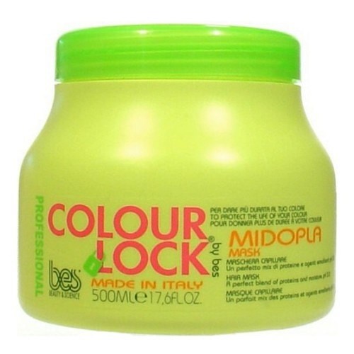 BES Colour Lock Maschera Midopla pH 3,0 - regeneračná maska \u200b\u200bna vlasy pre fixáciu farby 500ml