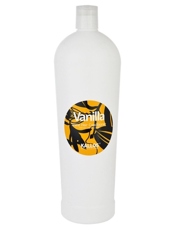 Kallos Vanilla Shine Hair Conditioner 1000ml - kondicionér pre suché pre matné vlasy