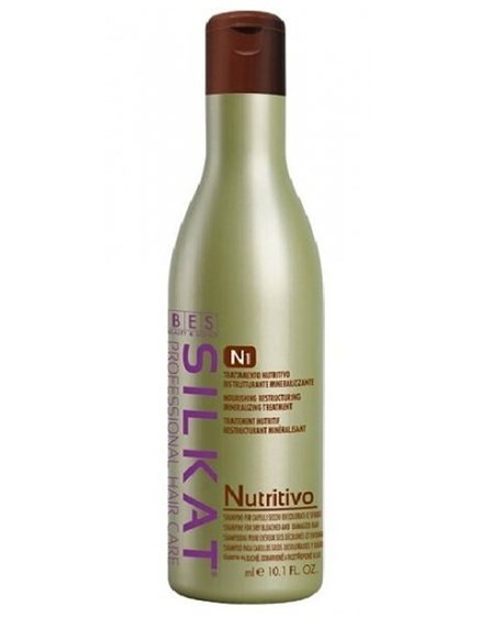 BES Silkat Nutritive Shampoo N1 - šampón na veľmi poškodené vlasy 1000ml