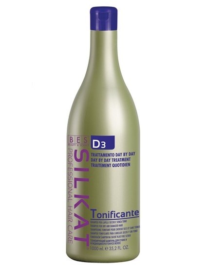 BES Silkat D3 Shampoo Tonificante - regeneračný šampón na vlasy 1000ml