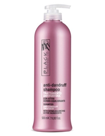 BLACK Péče o vlasy Anti-Dandruff Shampoo vlasový šampon proti lupům 500ml