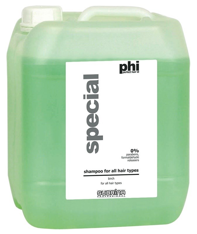 SUBRÍNA PHI Shampoo for All Hair Types Birch 5000ml - brezový šampón na vlasy