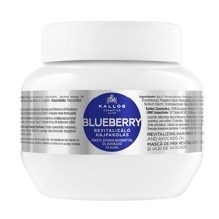 Kallos KJMN Blueberry Hair Mask 275ml - maska \u200b\u200ba chemicky poškodené vlasy