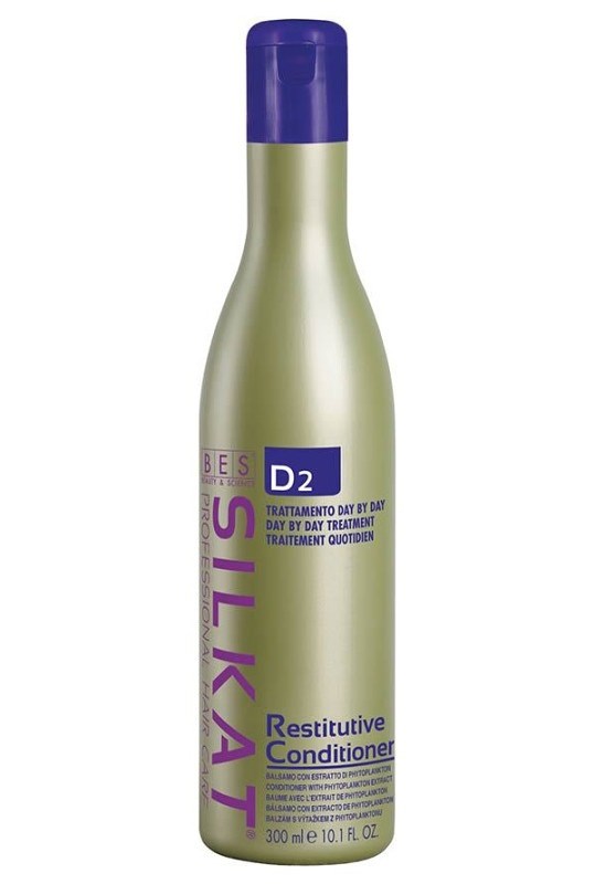 BES Silkat D2 Restitutive Conditioner 300ml - regeneračný kondicionér na vlasy