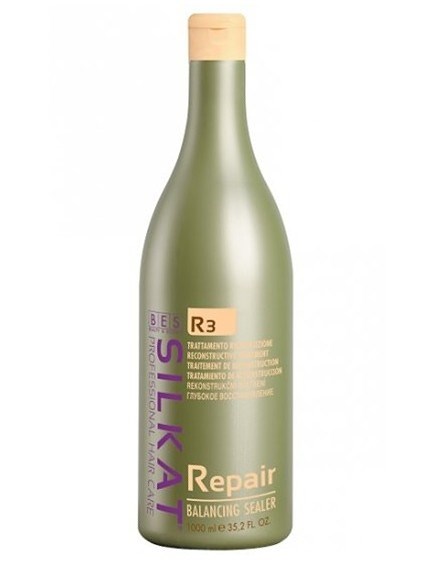 BES Silkat R3 Repair Balancing Sealer 1000ml - Rekonštrukčné krém pre veľmi poškodené vlasy