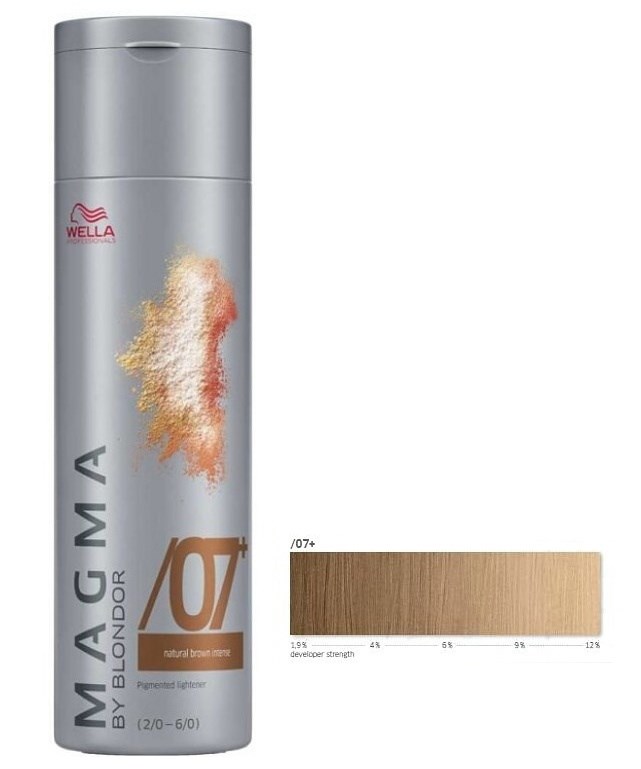 WELLA Professionals Magma By Blondor 120g - Melírovací farba č.07 + prírodná hnedá