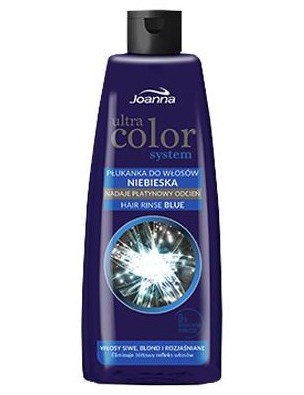 JOANNA Ultra Color BLUE Hair Rinse 150ml - tónovacie vlasová voda (preliv) - modrá