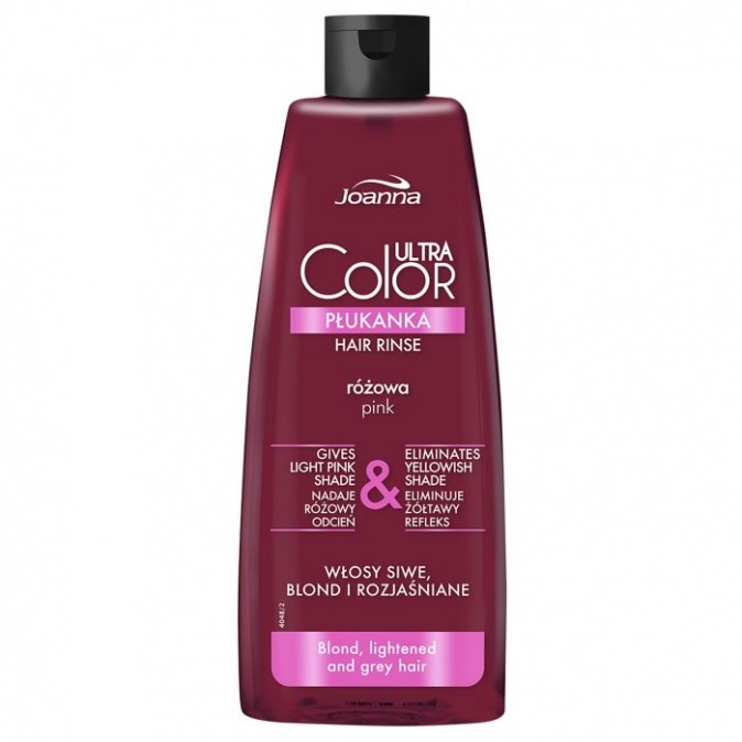 JOANNA Ultra Color PINK Hair Rinse 150ml - tónovacie vlasová voda (preliv) - ružová