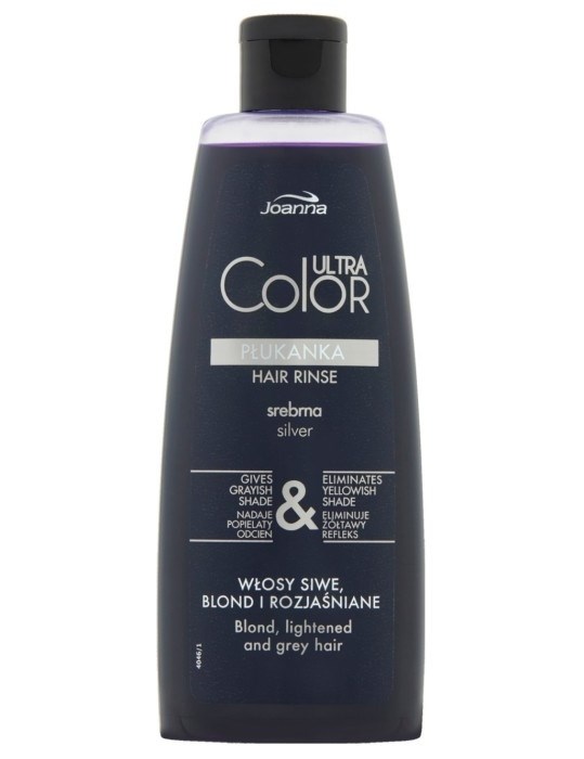 JOANNA Ultra Color SILVER Hair Rinse 150ml - tónovacie vlasová voda (preliv) - strieborná