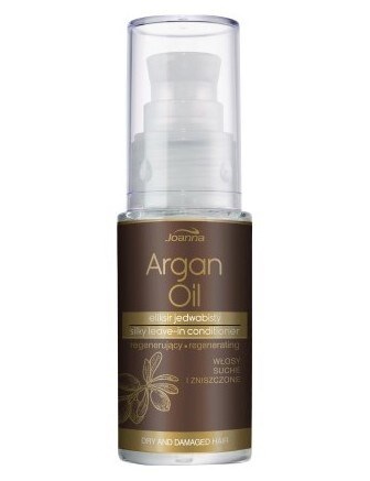 JOANNA Argan Oil Eliksir 30ml - arganovým olejom s hodvábnymi proteínmi