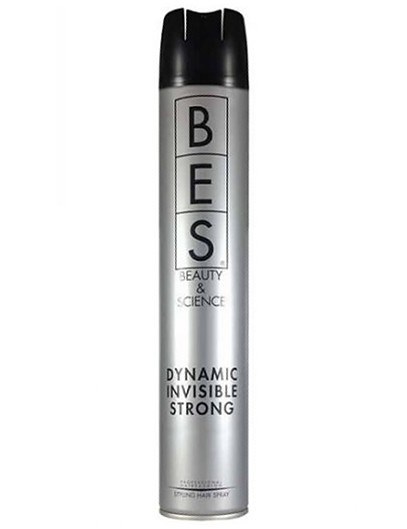 BES Hair Fashion Dynamic Invisible Strong 500ml - lak na vlasy pre väčší objem