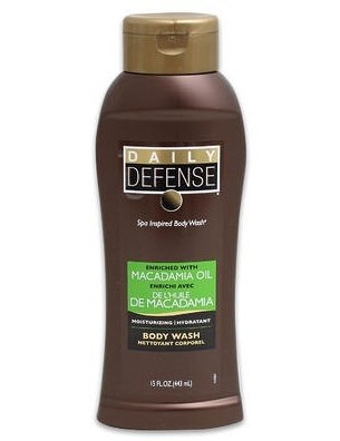 DAILY DEFENSE Macadamia Oil Body Wash 443ml - hydratačný telový šampón