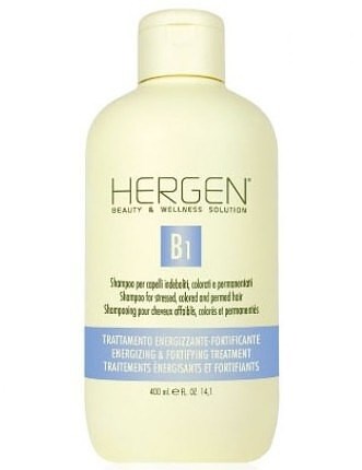 BES Hergen B1 Šampon 400ml - pro barvené, trvalené a oslabené vlasy