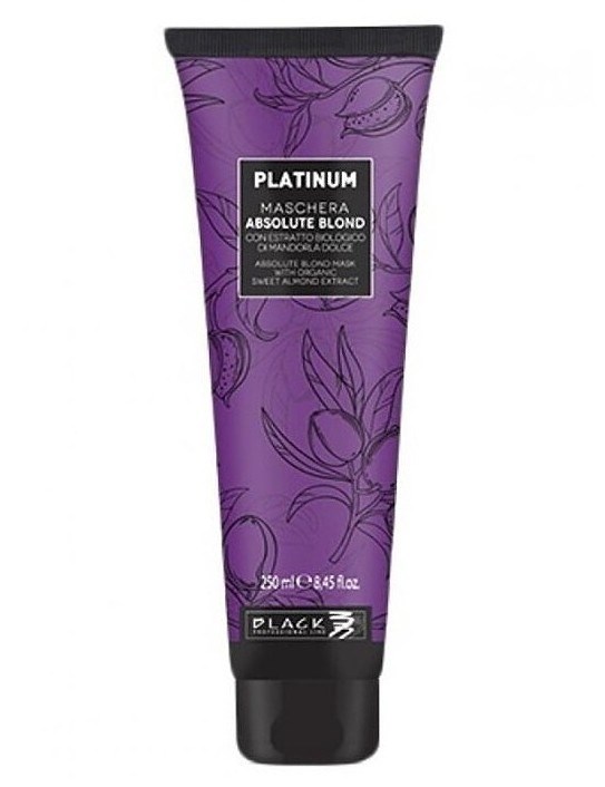 BLACK Platinum Absolute Blond Mask 250ml - maska pro šedivé a melírované vlasy