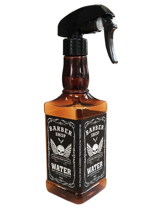 BARBER JACK Rozprašovač na vodu v originálnom dizajne whisky fľaše 500ml