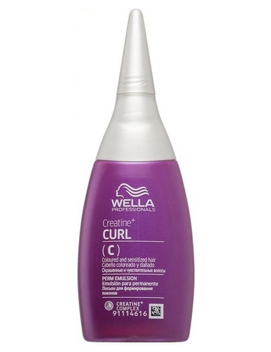WELLA Curl Creatine+ Perm C 75ml - trvalá pro barvené a citlivé vlasy
