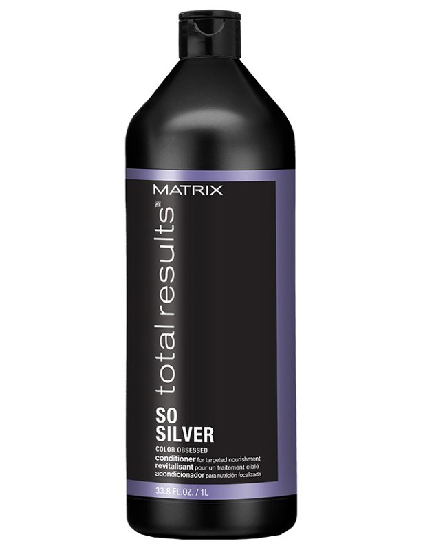 MATRIX Total Results SoSilver Conditioner 1000ml - kondicionér pro blond a šedé vlasy
