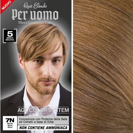 RENEÉ BLANCHE Per Uomo 7N Blond - 5ti minutová barva na vlasy pro muže - blond