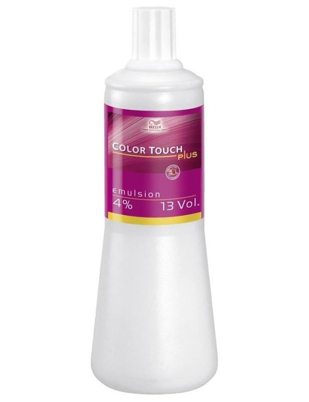 WELLA Color Touch PLUS Emulsion 4% (vol 13) 1000ml - Oxidační emulze k barvám Color Touch PLUS