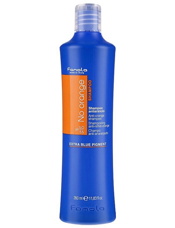FANOLA No Orange Anti-Orange Shampoo 350ml - neutralizační šampon pro barvené vlasy