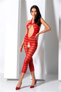 Passion BS081 red - Bodystocking