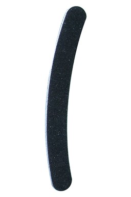 Abella HJM-541 pilník smirkový, zahnutý, černý 18cm
