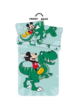 Disney obliečky do postieľky Mickey Dino baby