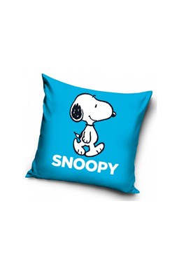 Obliečka na vankúšik Snoopy blue