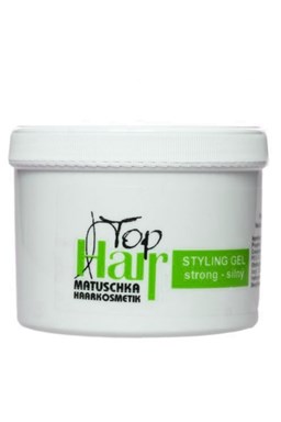 MATUSCHKA Top Hair - Stylingový gel na vlasy silně tužící 500ml