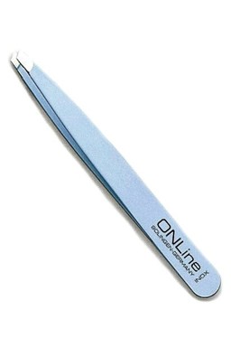 WITTE Solingen Kozmetická pinzeta šikmá modrá ONL 102 dĺžka 9cm