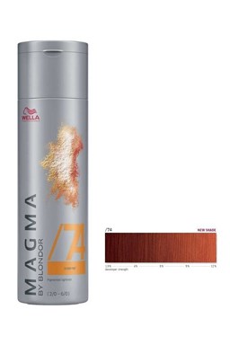 WELLA Professionals Magma By Blondor 120g - Melírovací barva č.74 hnědě červená