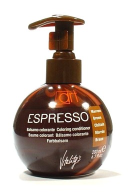 VITALITYS Espresso Barevný tónovací balzám na vlasy - Brown - hnědý 200ml