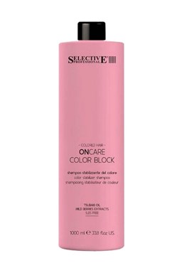 SELECTIVE ONcare Color Block Shampoo - šampón pro stabilizaci barvy vlasů 1000ml