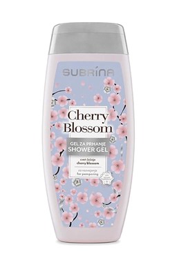 SUBRÍNA Shower Gel Cherry Blossom - sprchový gél s vôňou višňového kvetu 250ml