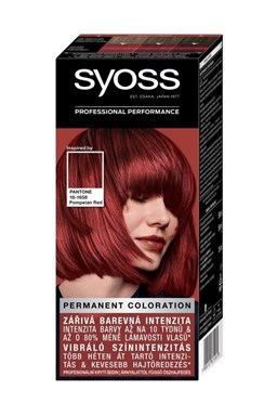 SYOSS Professional Permanentní barva na vlasy - Pompeian Red 5-72