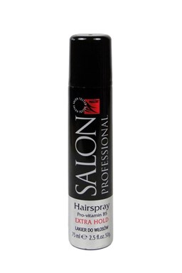 SALON PROFESSIONAL Hairspray Extra Hold 75ml - lak na vlasy do kabelky s Provita. B5