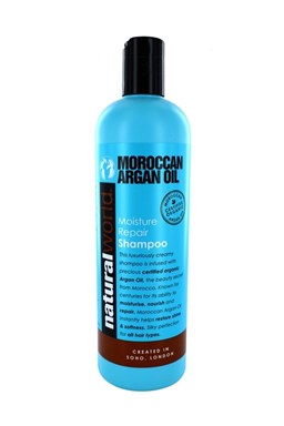NATURAL WORLD ARGAN OIL Moisture Repair Shampoo 500ml - šampón s arganovým olejom