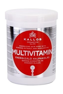 Kallos KJMN Multivitamín Hair Mask 1000ml - posilňujúci maska \u200b\u200bna suché vlasy