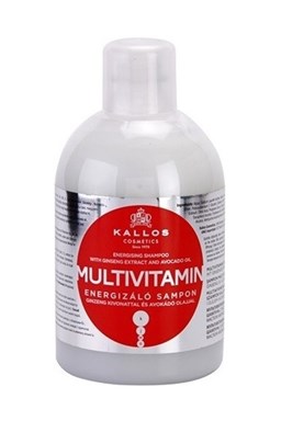 KALLOS KJMN Multivitamin Shampoo 1000ml - posilující šampon na suché vlasy