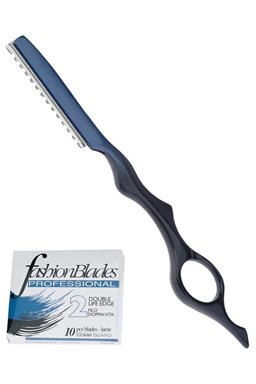 KIEPE Professional ERGOS Razor set + 10 blades - efilačné britva, zrezávač vlasov