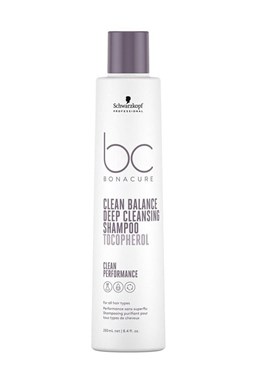 SCHWARZKOPF BC Bonacure Deep Cleansing Shampoo 250ml - šampon na mastné vlasy