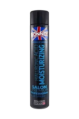 Ronney London Moisturizing Hialuronic Acid Hair Spray 750ml - hydratačný extra silný lak na vlasy