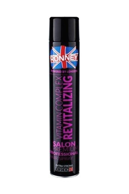 Ronney London Revitalizing Vitamín Complex Hair Spray 750ml - regeneračné extra silný lak