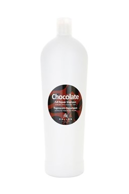KALLOS Chocolate Repair Shampoo 1000ml - šampon na suché lámavé vlasy